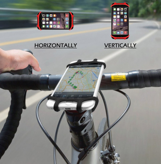 Soporte Universal de Silicona para Smartphone en Bicicleta y Moto - Image 3
