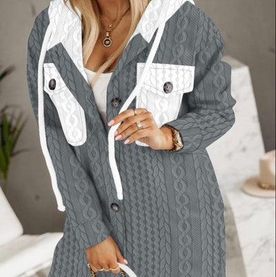 Abrigo con Capucha para Mujer - Diseño Moderno - Image 5