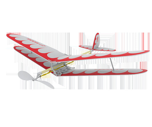 Avión de Alas Dobles Impulsado por Energía Elástica - Image 25