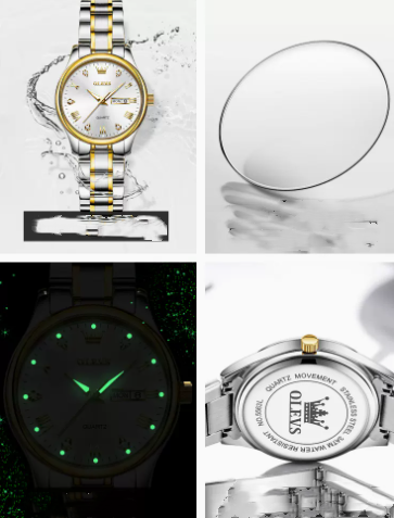 Reloj de Lujo Minimalista Resistente al Agua - Elegancia Atemporal - Image 14