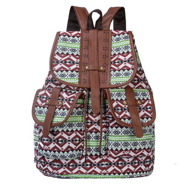 Mochila de Lona para Mujer - Estilo Casual y Versátil