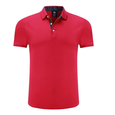 Playera Casual de Cuello Solapa en Colores Lisos - Image 14