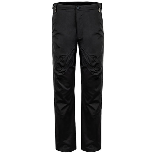 Pantalones Sueltos de Seda Plisada para Hombre - Comodidad Casual - Image 4
