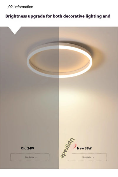 Lámpara de Techo LED Dormitorio Minimalista Moderna - Image 11