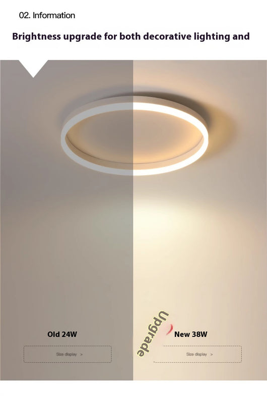 Lámpara de Techo LED Dormitorio Minimalista Moderna - Image 11