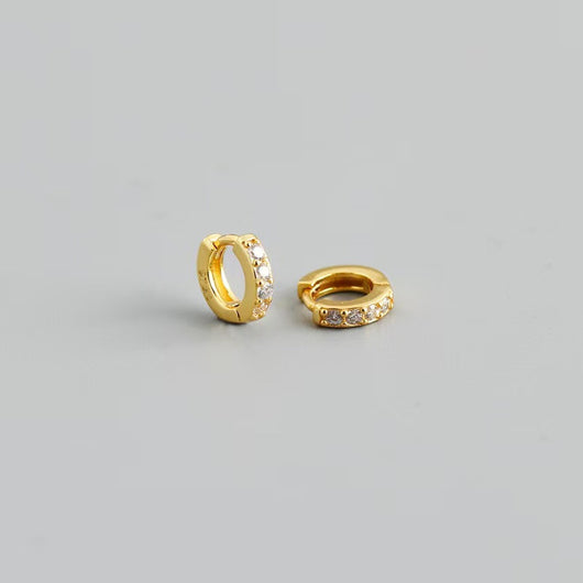 Aretes de Aro Circonita Lujo Ligero para Mujer - Image 15
