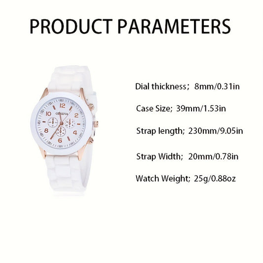 Reloj de Mujer con Correa de Cuero Sintético Clásico Elegante - Image 2