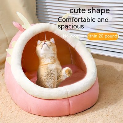 Cama Térmica Semiencerrada para Gatos - Refugio Cálido Invierno - Image 2