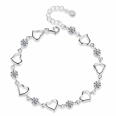 Collar Corazón a Corazón con Diamantes Blancos - Joyería Trendy - Image 12