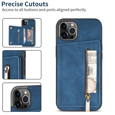 Funda para Teléfono con Bolsillo Lateral, Cierre de Cremallera y Correa de Muñeca - Image 13