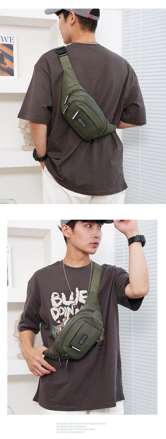Bolsa Crossbody Multifuncional para Hombre - Resistente al Agua - Image 13