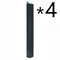 4 Piezas Negro Carga APP USB