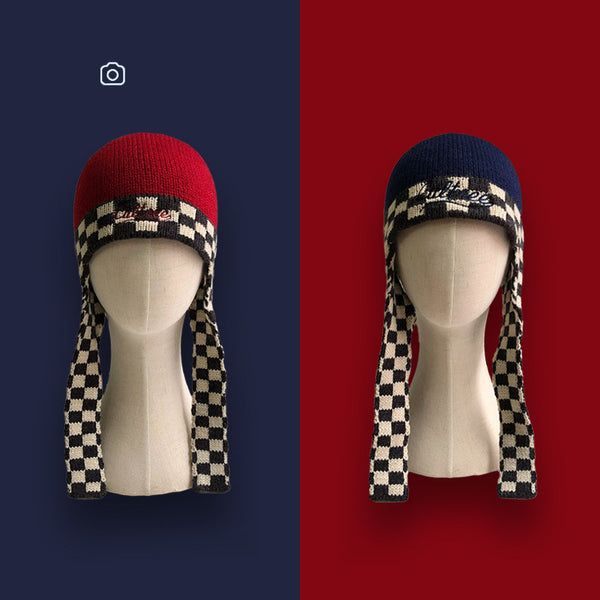 Gorro Tejido Personalizado de Invierno con Protección Auditiva