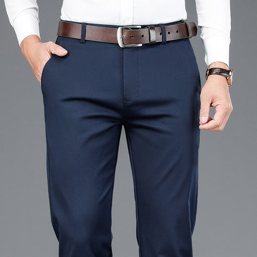 Pantalones Rectos Cómodos para Hombre Maduro - Image 12