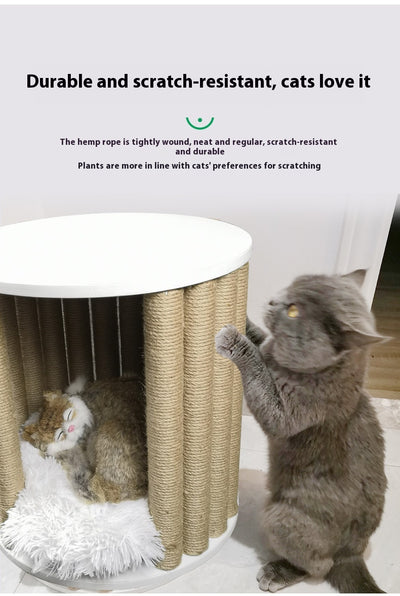 Árbol Rascador para Gatos con Silla Integrada - Image 9