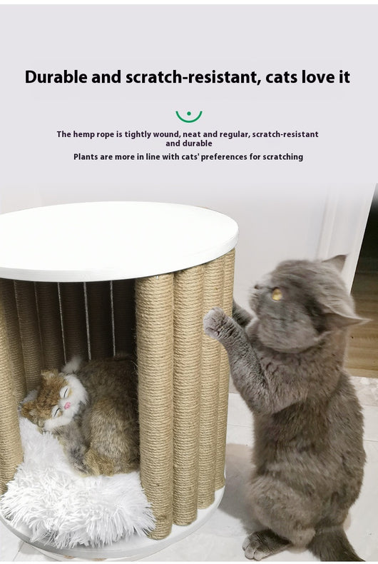 Árbol Rascador para Gatos con Silla Integrada - Image 9