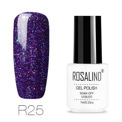 Uñas de Terapia Lumínica Arcoíris con Diseño de Estrellas - 29 Colores - Image 29