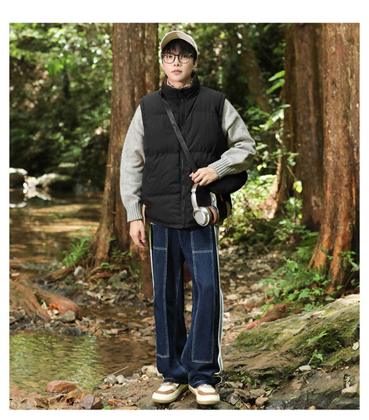 Chaleco Térmico Reversible de Algodón para Hombre y Mujer - Abrigo Invierno - Image 22