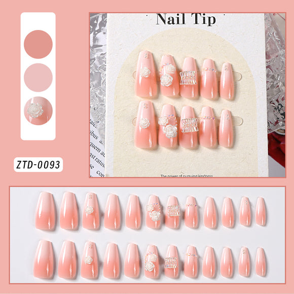 Stickers de Uñas Multicapa Arco Cristal Hielo 3D