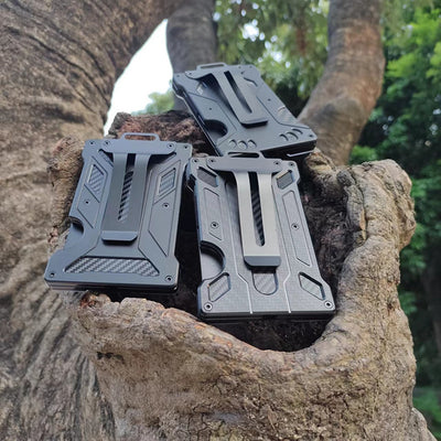 Billetera Metálica de Aleación de Aluminio con Protección RFID - Image 9