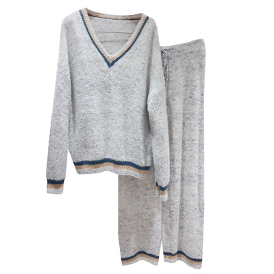 Pijama Mujer Escote V Suave - Conjunto Cómodo para Casa - Image 11
