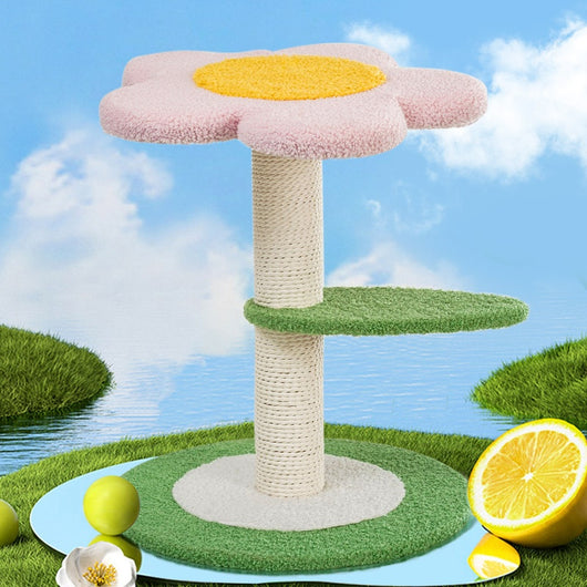 Árbol para Gatos Girasol - Centro de Juegos y Descanso para Gatos Pequeños y Medianos - Image 10