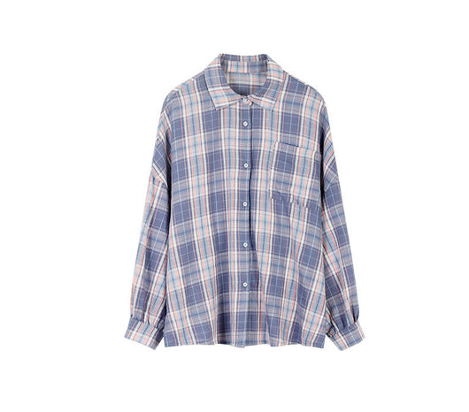 Camisa Cuadros Púrpura Salt