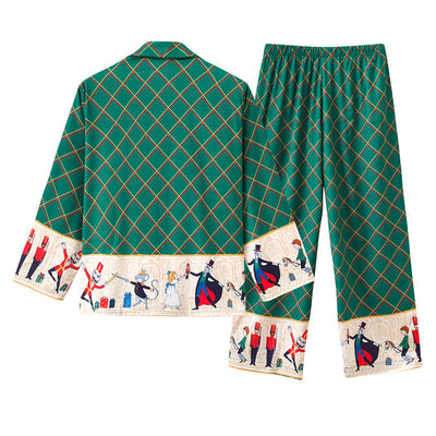 Pijama de Primavera y Otoño - Conjunto de Descanso Cómodo - Image 12