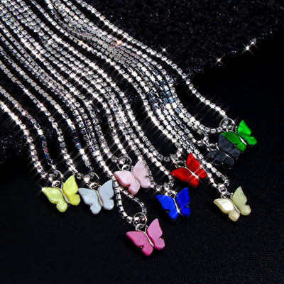 Cadena de Clavícula con Mariposa - Image 3
