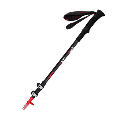 Bastón de Trekking Telescópico en Fibra de Carbono Ultraligero con Cierre de Seguridad - Image 5