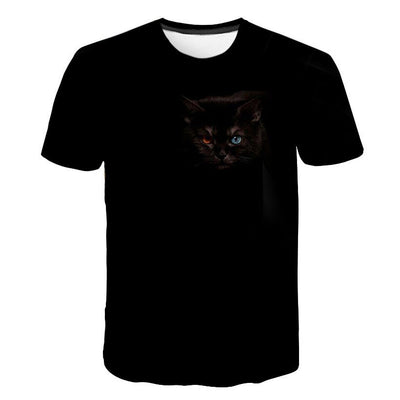 Camiseta 3D Estampado Gatos Adorables para Hombre y Mujer - Image 11