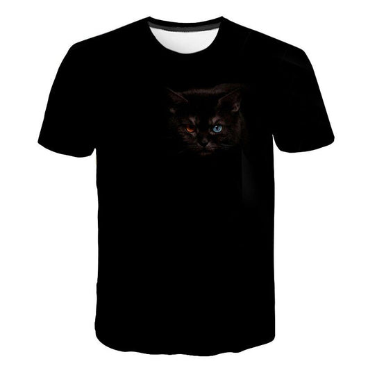 Camiseta 3D Estampado Gatos Adorables para Hombre y Mujer - Image 11