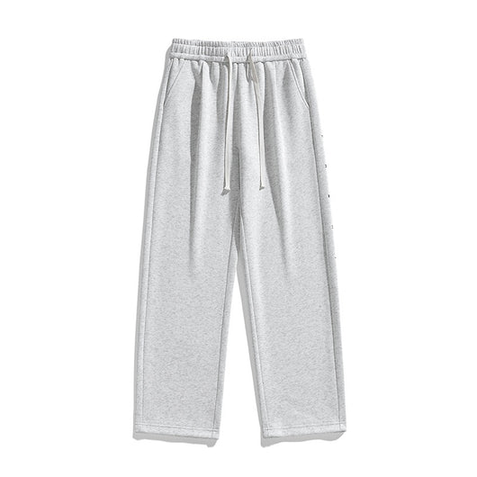 Pantalones Rectos Holgados Estilo Japonés para Hombre