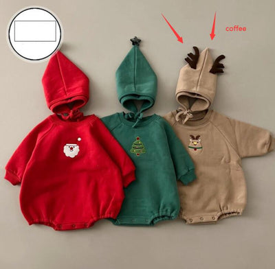 Enterizo Acolchado de Terciopelo para Bebés y Niños Pequeños - Image 7