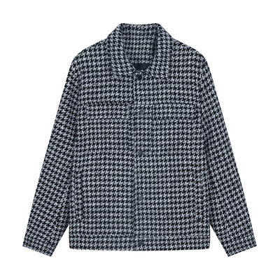 Abrigo Corto de Lana Suelta para Hombre - Estilo Casual - Image 9
