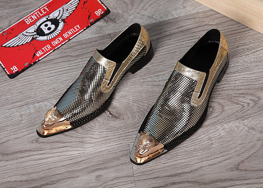 Zapatos de Cuero con Punta Afilada - Estilo Elegante y Moderno - Image 16