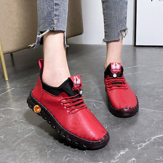 Zapatos Oxford de Cuero Genuino con Suela Blanda para Mujer - Comodidad Total - Image 2