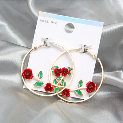 Aretes Colgantes Tres Hongos Dorados para Mujer - Diseño Trendy y Dulce - Image 18
