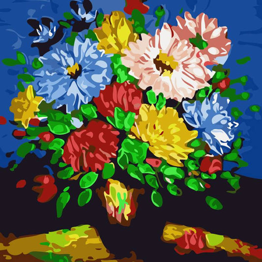 Cuadro Digital de Flores sin Marco