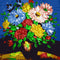 Cuadro Digital de Flores sin Marco