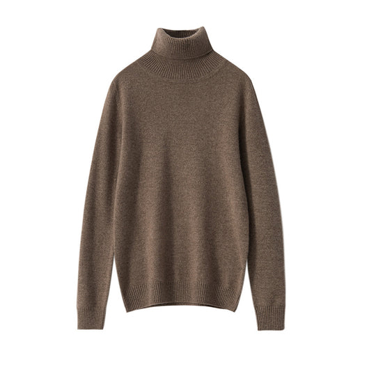 Suéter de Cachemira Pura para Mujer Cuello Alto - Image 6