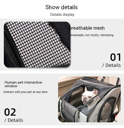Transportín Portátil para Perros - Jaula de Viaje Cómoda y Segura - Image 8