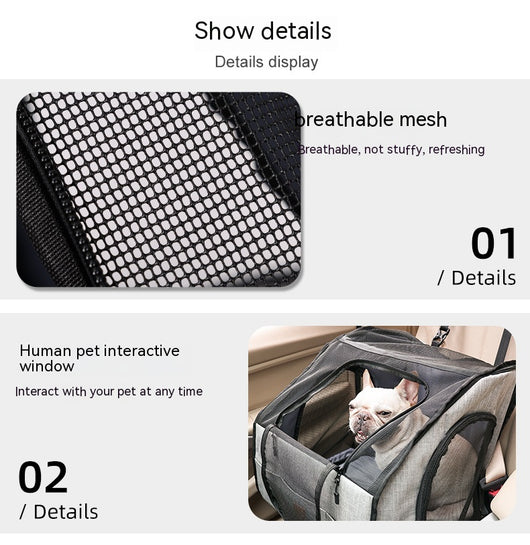 Transportín Portátil para Perros - Jaula de Viaje Cómoda y Segura - Image 8