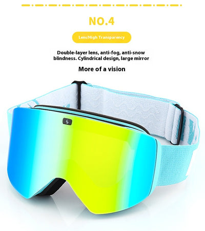 Gafas de Esquí Panorámicas Anti-Empaño Doble Capa con Protección UV - Image 28