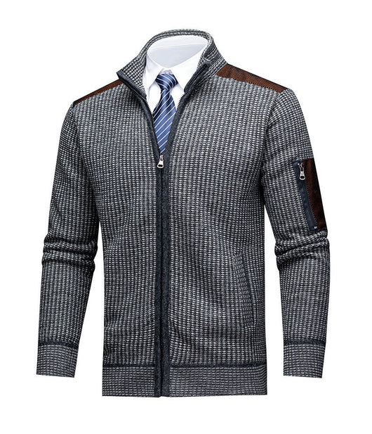 Cardigan Tejido Cuello Alto con Forro Polar para Máximo Abrigo - Image 7