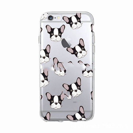 Funda para móvil con diseño de perro francés cartoon - Image 3
