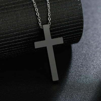 Collar Cruz de Acero Inoxidable - Image 4