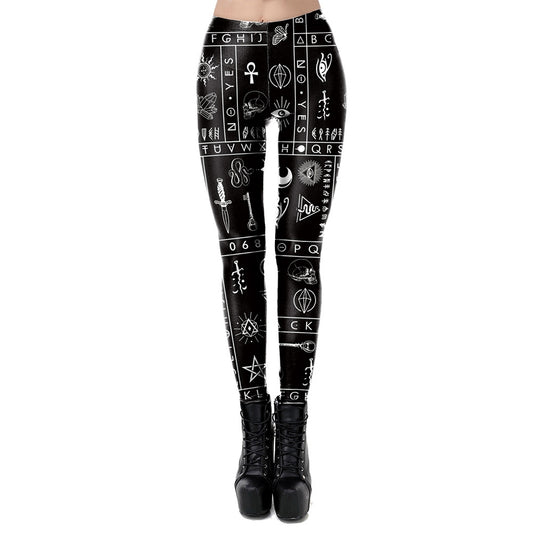 Pantalones Ajustados 3D para Mujer - Tecnología de Impresión Avanzada