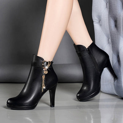 Botas de Cuero para Otoño Mujer - Image 6