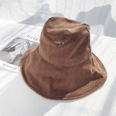 Sombrero Pescador Mujer Verano Ala Ancha Protección Solar - Image 12